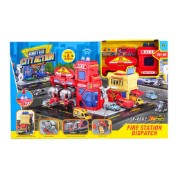 6 In 1 Fire Station